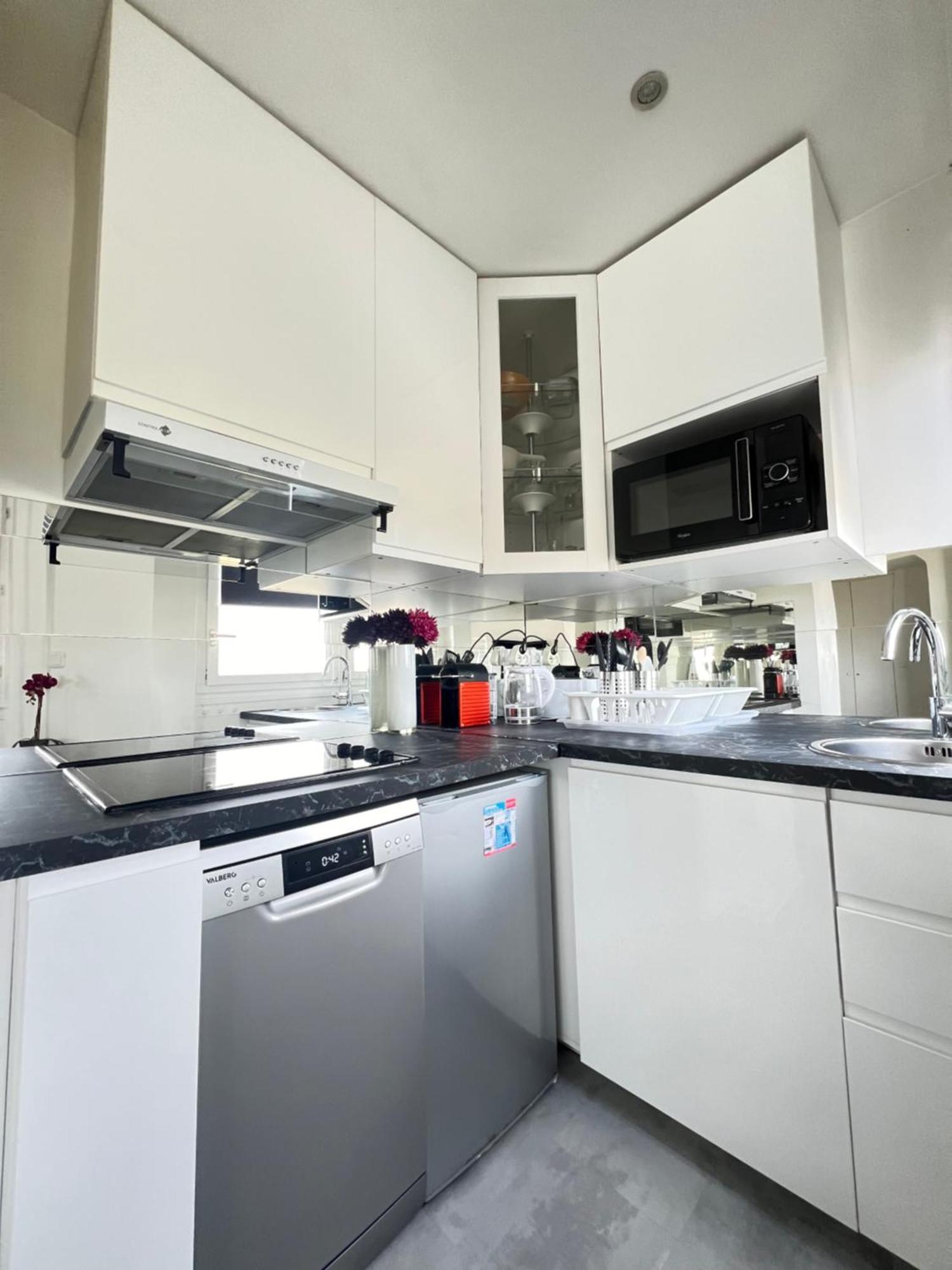 Apartment Home In Paris With View, 15Min Direct To Center Exteriér fotografie